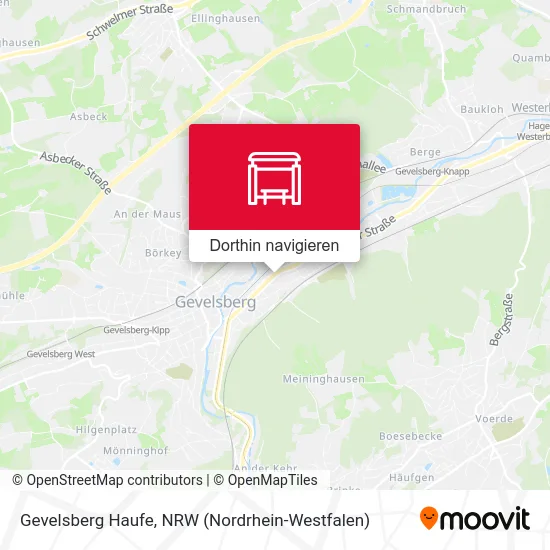 Gevelsberg Haufe Karte