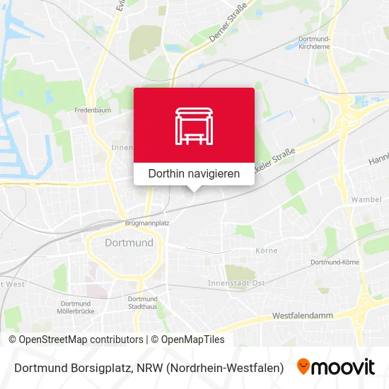 Dortmund Borsigplatz Karte