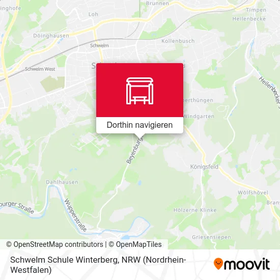 Schwelm Schule Winterberg Karte