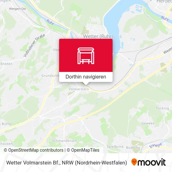 Wetter Volmarstein Bf. Karte