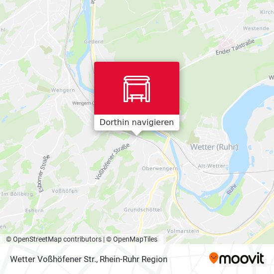 Wetter Voßhöfener Str. Karte