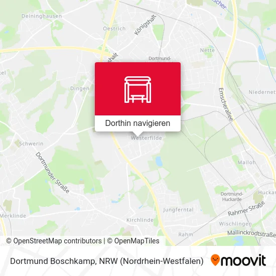 Dortmund Boschkamp Karte