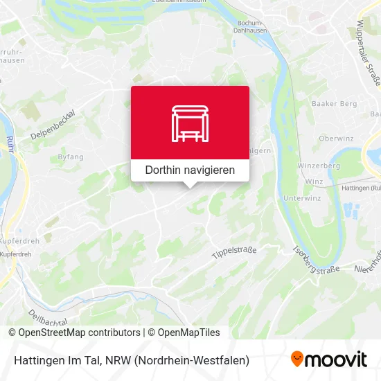 Hattingen Im Tal Karte