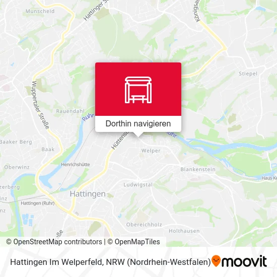 Hattingen Im Welperfeld Karte