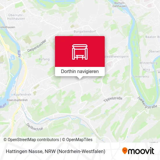 Hattingen Nasse Karte