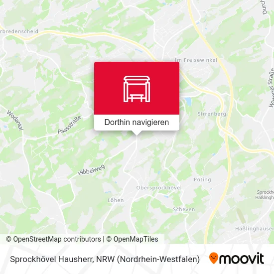 Sprockhövel Hausherr Karte
