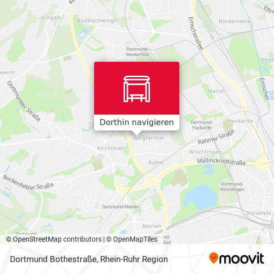 Dortmund Bothestraße Karte