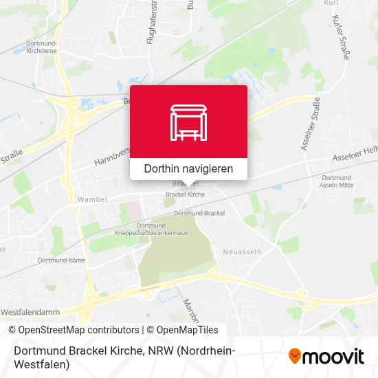 Dortmund Brackel Kirche Karte