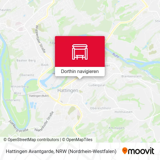 Hattingen Avantgarde Karte