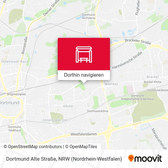 Dortmund Alte Straße Karte