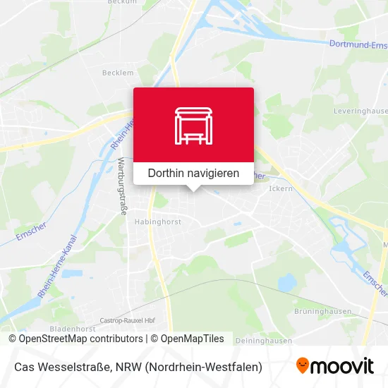 Cas Wesselstraße Karte