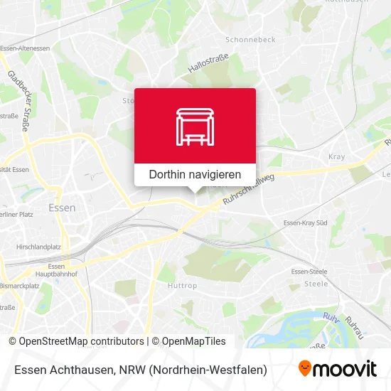 Essen Achthausen Karte