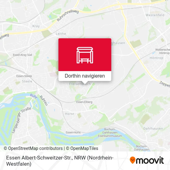 Essen Albert-Schweitzer-Str. Karte