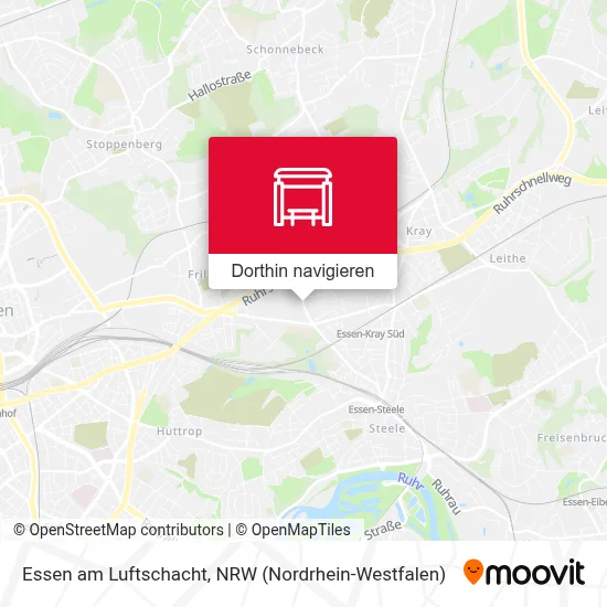 Essen am Luftschacht Karte