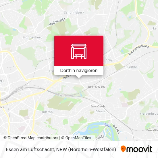 Essen am Luftschacht Karte