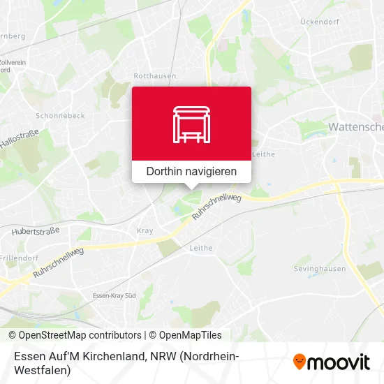 Essen Auf'M Kirchenland Karte