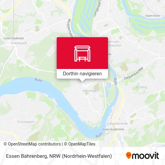 Essen Bahrenberg Karte