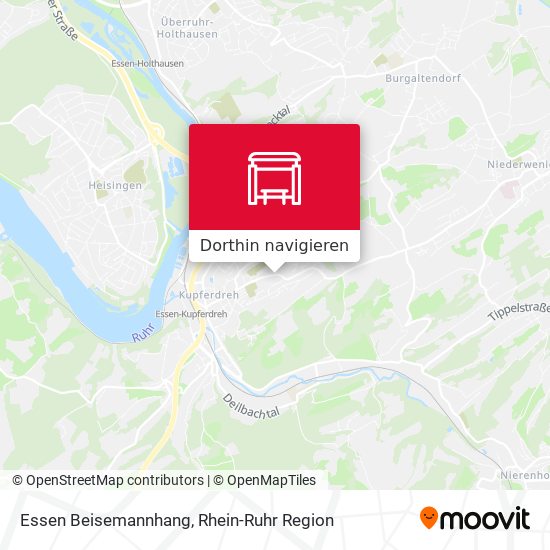 Essen Beisemannhang Karte