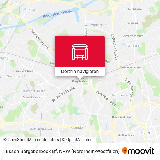Essen Bergeborbeck Bf Karte