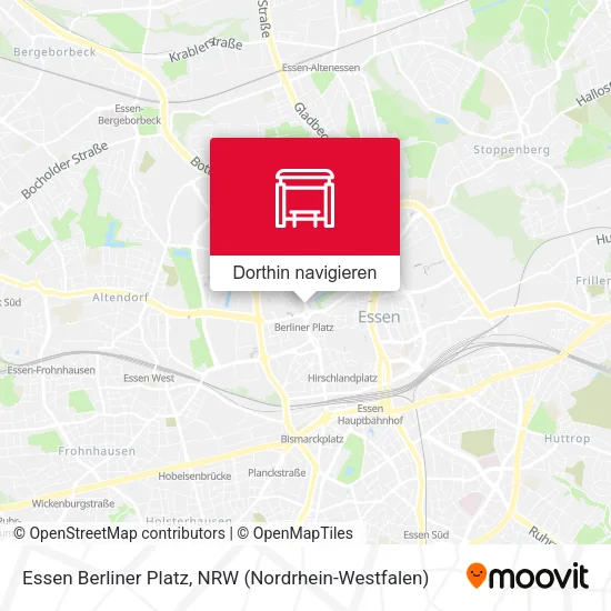 Essen Berliner Platz Karte