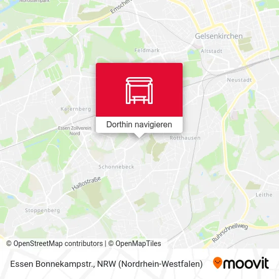 Essen Bonnekampstr. Karte