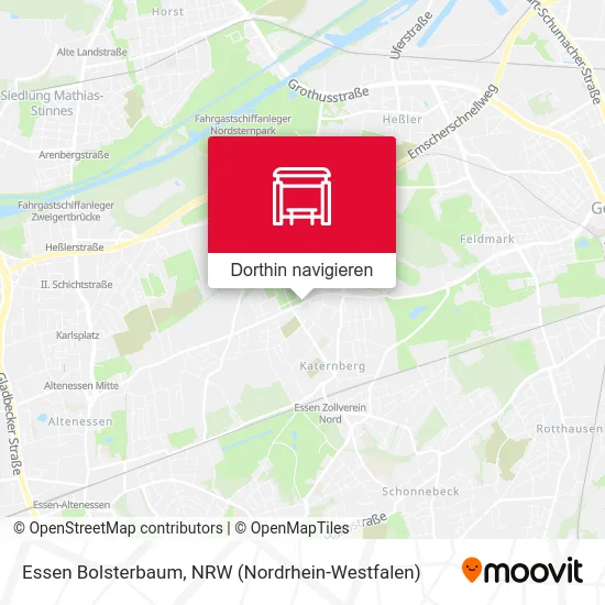 Essen Bolsterbaum Karte