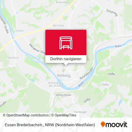 Essen Brederbachstr. Karte