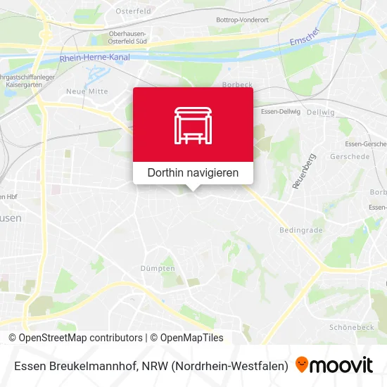Essen Breukelmannhof Karte