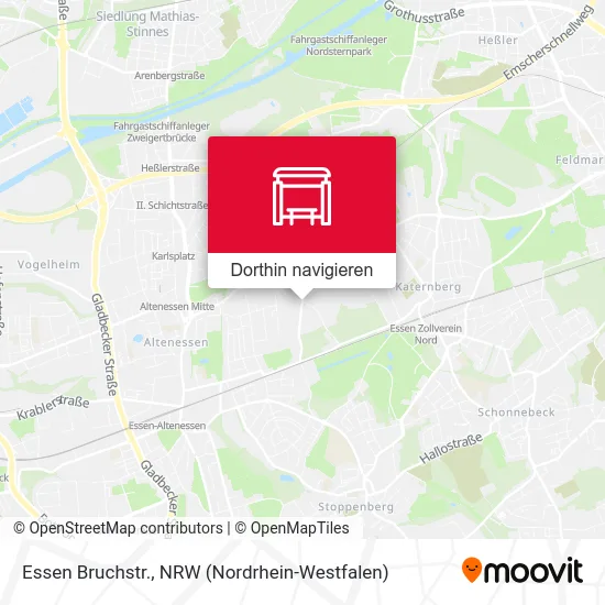 Essen Bruchstr. Karte