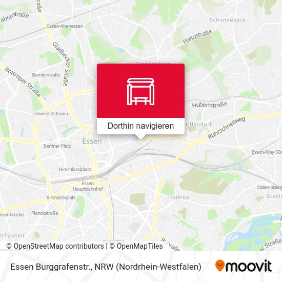 Essen Burggrafenstr. Karte