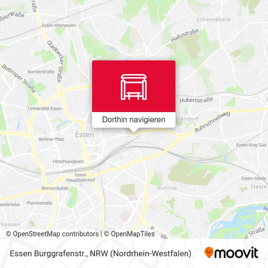Essen Burggrafenstr. Karte