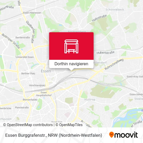 Essen Burggrafenstr. Karte