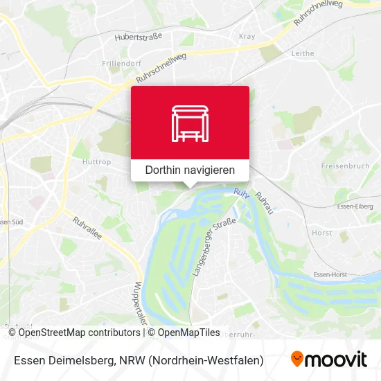 Essen Deimelsberg Karte