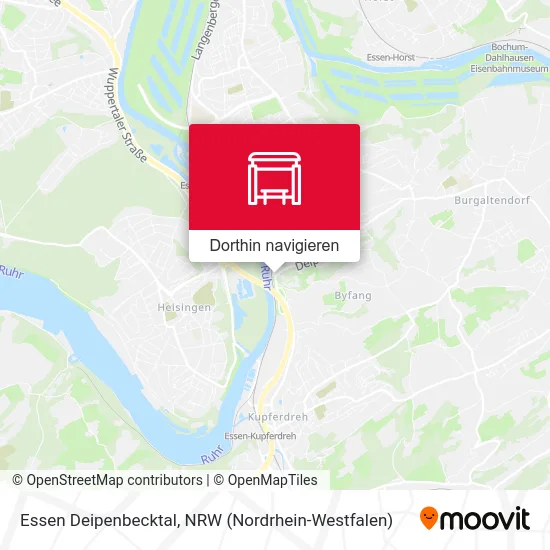 Essen Deipenbecktal Karte