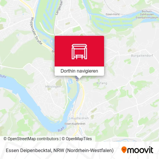 Essen Deipenbecktal Karte