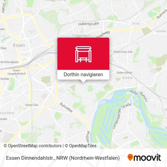 Essen Dinnendahlstr. Karte