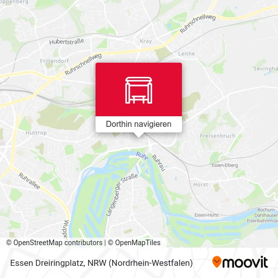 Essen Dreiringplatz Karte