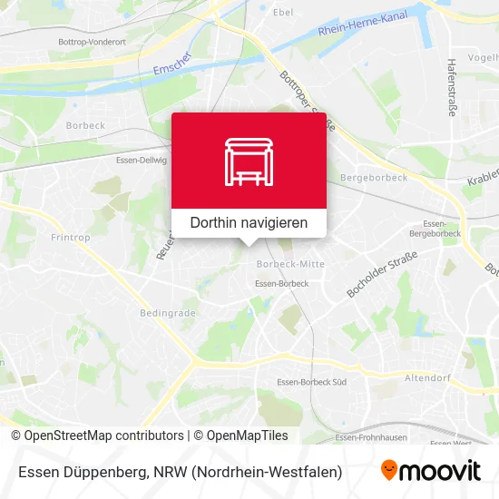 Essen Düppenberg Karte