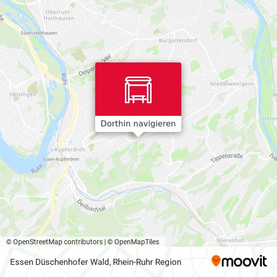 Essen Düschenhofer Wald Karte