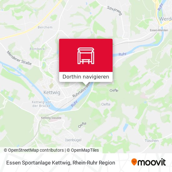 Essen Sportanlage Kettwig Karte