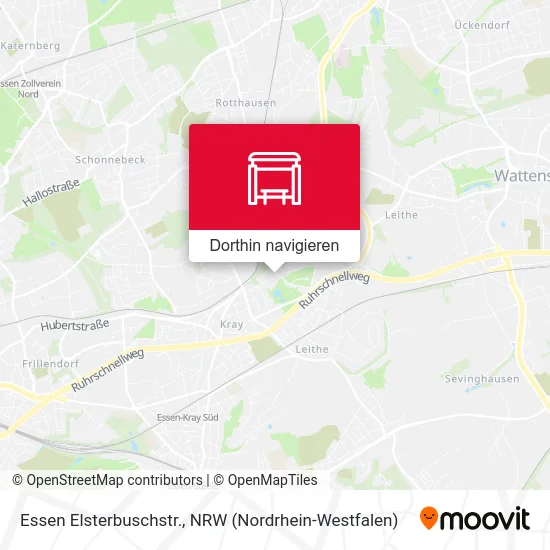 Essen Elsterbuschstr. Karte