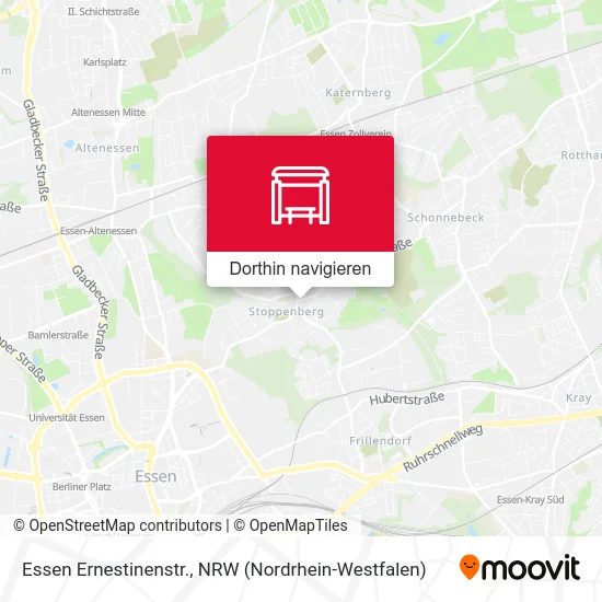 Essen Ernestinenstr. Karte