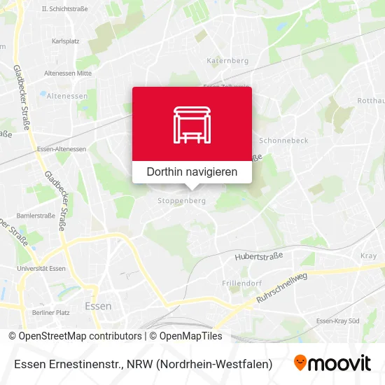 Essen Ernestinenstr. Karte
