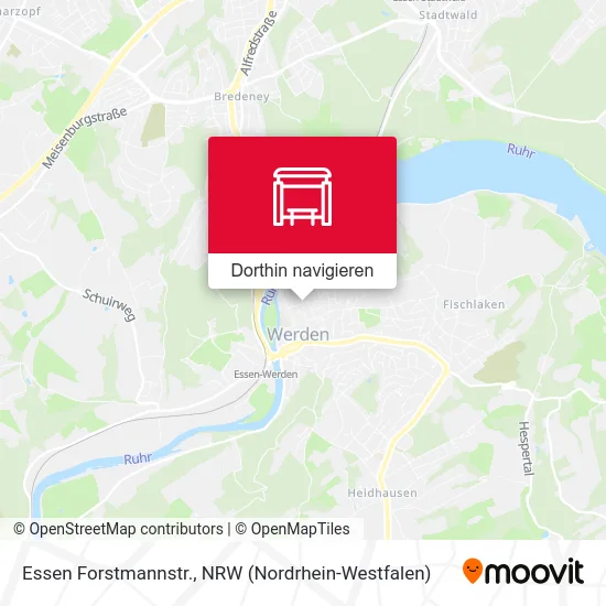 Essen Forstmannstr. Karte