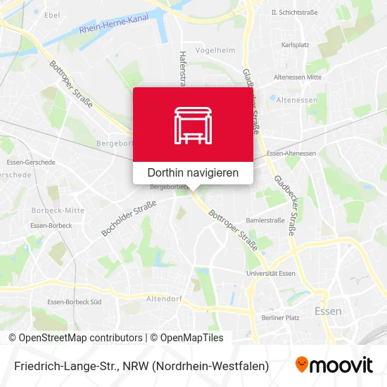 Friedrich-Lange-Str. Karte
