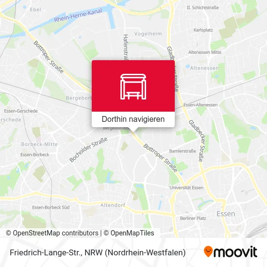 Friedrich-Lange-Str. Karte