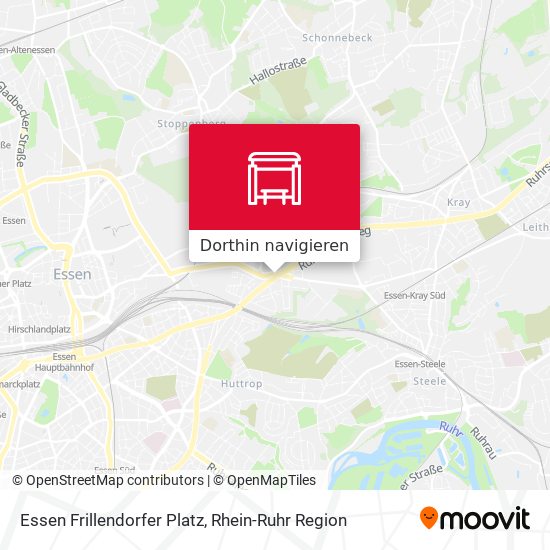 Essen Frillendorfer Platz Karte