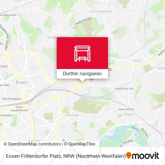 Essen Frillendorfer Platz Karte