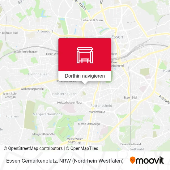 Essen Gemarkenplatz Karte