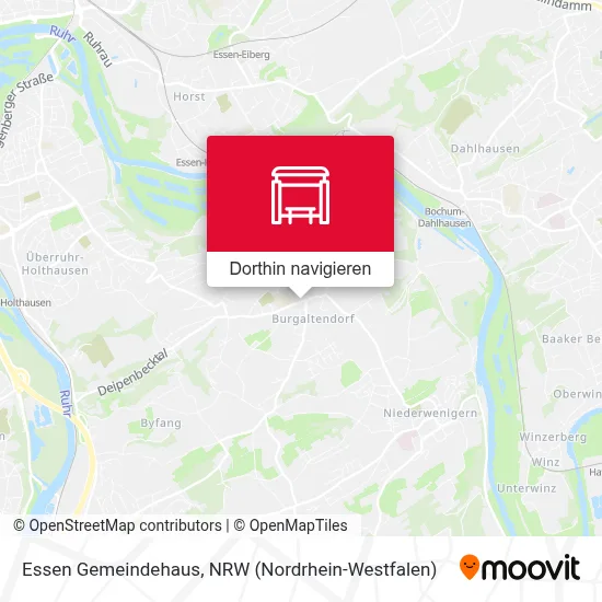 Essen Gemeindehaus Karte